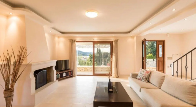 Kassiopi View Villas-Corfu-Villa Christos-4 bedrooms-big private pool-sea view-prime location