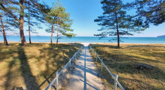 Villa Strandidyll F 631 WG 11 mit Meerblick und zwei Balkonen