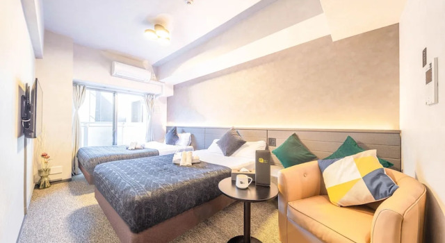 Четырёхместный номер Standard Apartment Hotel 11 Shinsaibashi 2