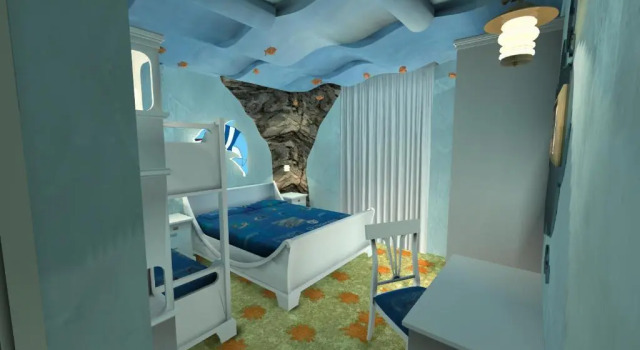 Четырёхместный номер Standard Hotel Darsena