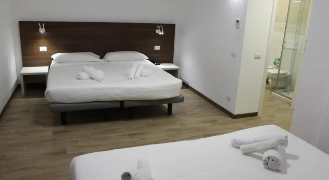 Четырёхместный номер Standard с видом на сад Hotel Bocciolo