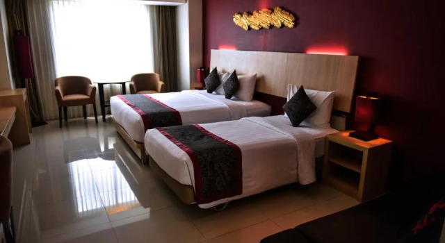 Трёхместный семейный номер Deluxe The Kana Kuta Hotel