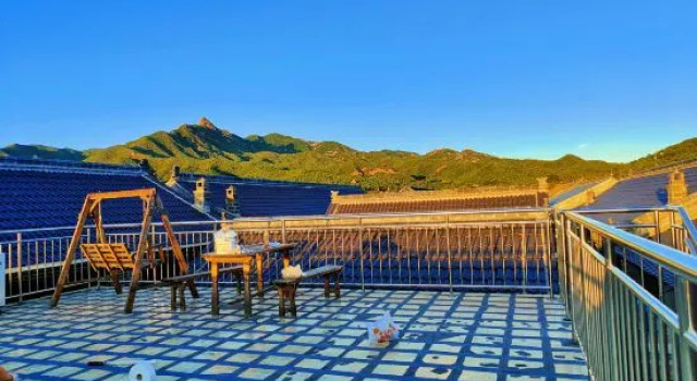 Beijing Badaling Yichengyu Farmhouse, Book Hotel Hoteller i Beijing Province med parkering, Parkering