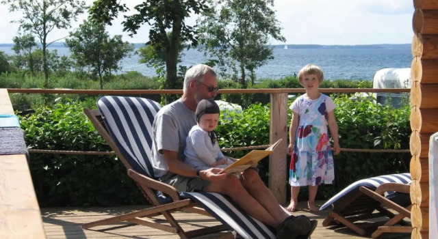 Коттедж Luxury Emmerbølle Strand Camping (Feriepark Langeland)