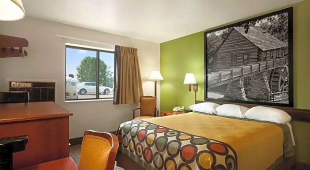 Standardowy pokój Super 8 by Wyndham Macon