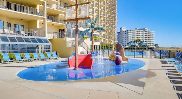 'seagulls Nest' Oceanfront Oasis w/ Pool Access!, Boek Appartement Orange Beach 
