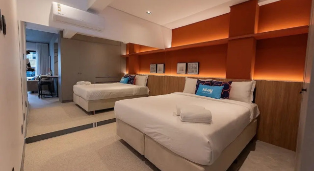 Апартаменты Luxury Xtay Oslo Florianópolis -Estúdio residencial a 5 min do Centro, Próximo de Epic School e Centro Executivo Atlantis