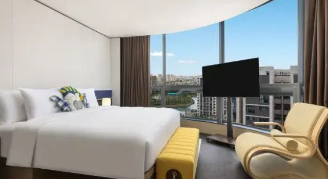 Люкс с 2 комнатами voco Suites Shanghai Hongqiao CBD by IHG