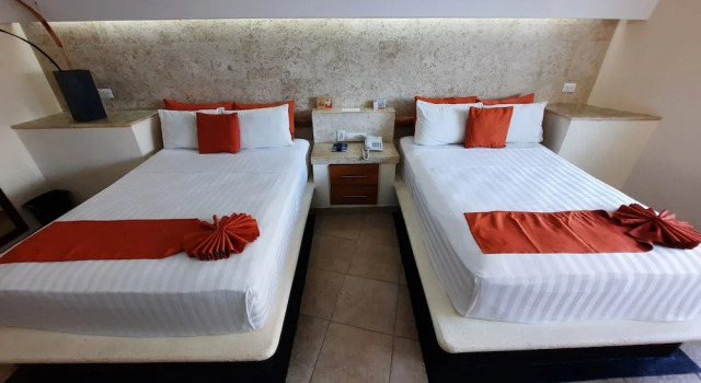 Двухместный номер Deluxe Artisan Playa Esmeralda Family Beach Hotel