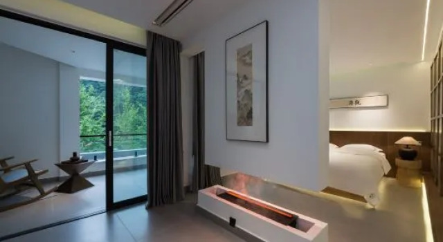 Семейный люкс Qingcheng Mountain Shiguang·Xingsu Private Tang Homestay