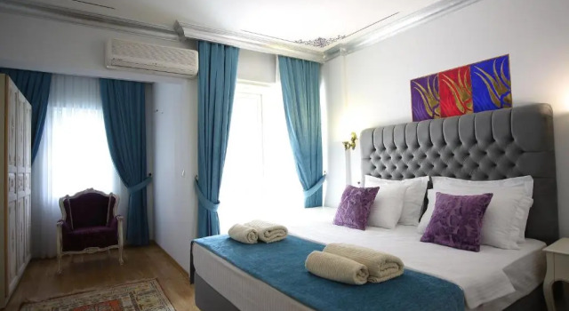 Двухместный номер Deluxe с балконом Petunya Konak Boutique Hotel