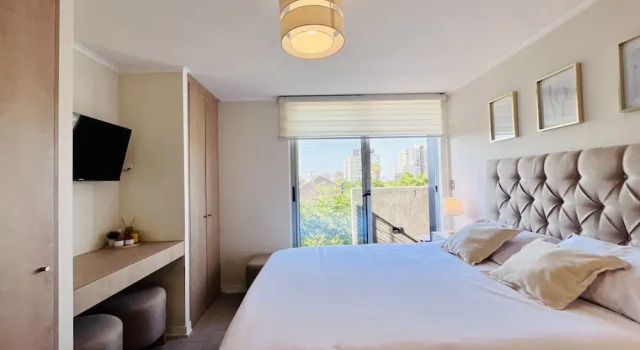 Studio Yungay Maip Home Office Laundry Wifi, Book Apartment Metropolitan Region Santiago, near Parque Quinta Normal