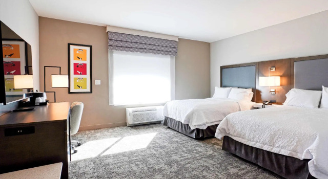 Четырёхместный номер Standard Hampton Inn & Suites Lubbock University, Tx