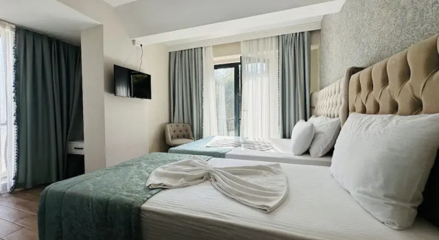 Трёхместный номер Standard с видом на море Saklıkoy Resort Otel