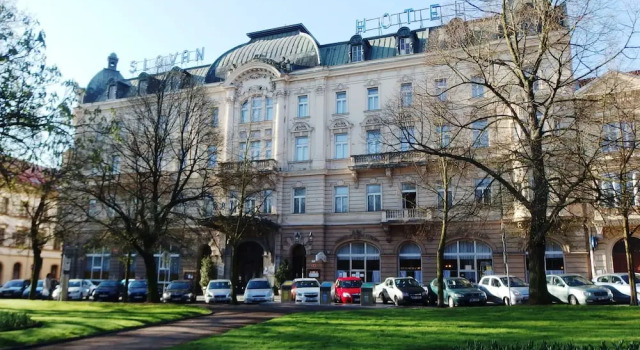 Hotel Slovan Plzeň, Забронировать Отель Отели Пльзень 3 звезды, рядом с Josef Kajetán Tyl Theatre, 3*