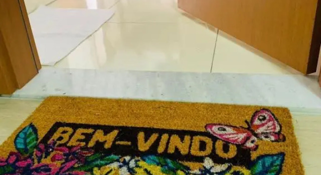 Lindo apto com piscina em Praia Grande