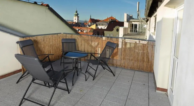 Апартаменты c 1 комнатой с красивым видом из окна Residence U Černé Věže České Budějovice