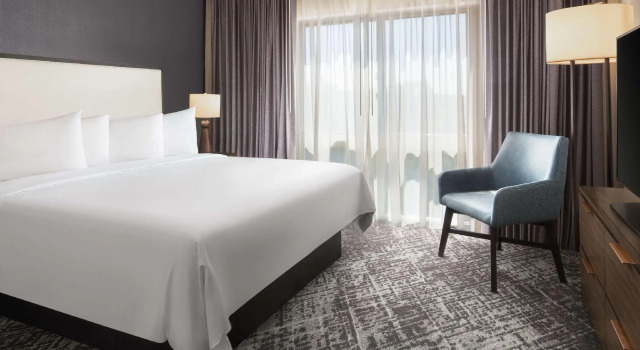 Двухместный номер Executive Hilton Charlotte Airport Hotel