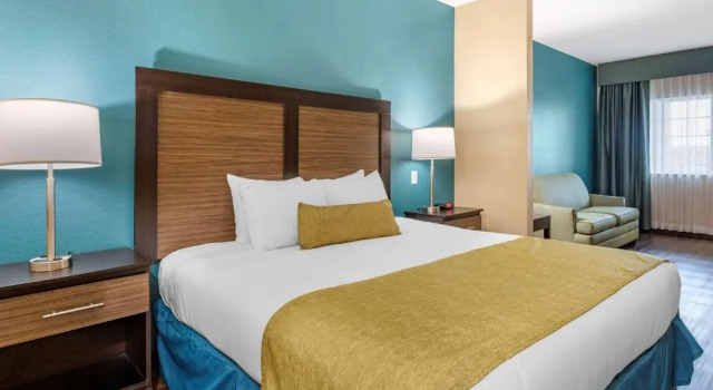 Люкс с видом на океан Best Western Plus Galveston Suites