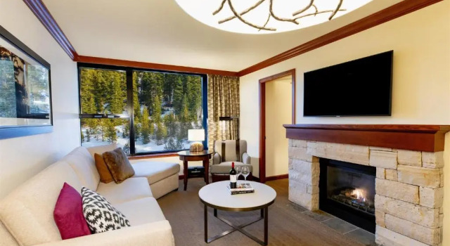 Люкс Fireplace с 2 комнатами Everline Resort and Spa, Lake Tahoe