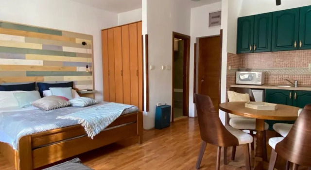 Студия с балконом Apartments Nautica