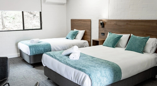 Standard quadruple suite 1 chambre Browns Plains Hotel