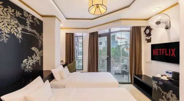 Двухместный номер Deluxe с видом на город A25 Premium Hotel - 06 Truong Dinh
