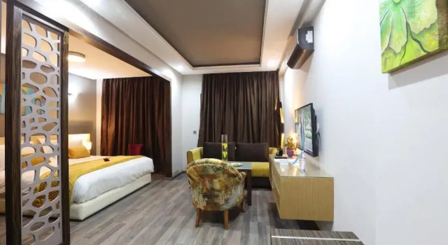 Двухместный номер Deluxe с балконом Silver Suites Hotel Casablanca