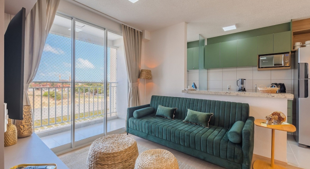 Mirante #406 - Two Bedroom Apartment by Carpediem, Забронировать Апартаменты/квартира Форталеза Сеара