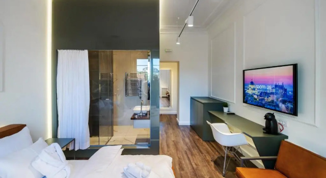 Двухместный номер Deluxe с балконом Room 25 Belgrade