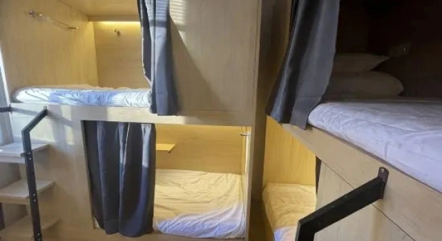 Bett im Wohnheim (Männerwohnheim) Youwo Hostel