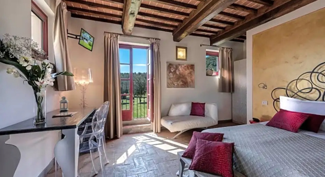 Двухместный номер Deluxe Hotel & Restaurant Casolare Le Terre Rosse