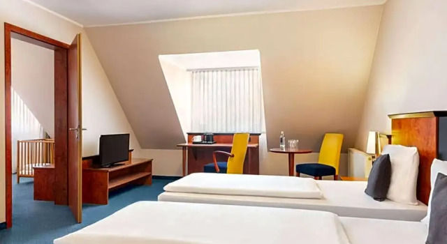 Номер Comfort Отель Amedia Frankfurt Russelsheim Trademark Collection by Wyndham