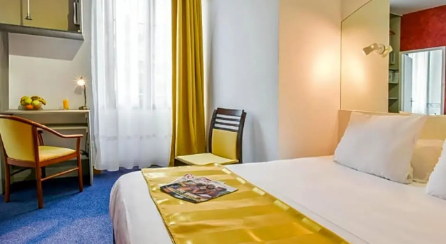 Номер Standard Logis Hotel & Restaurant Bergeret Sport