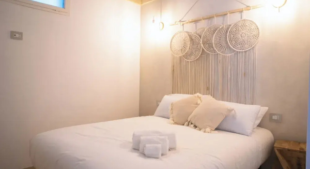2 soveværelser i luksus- lejlighed med bugtudsigt Palma Residence Salento