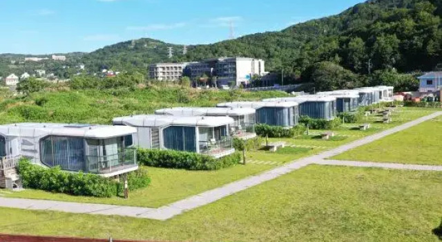 Jihu Beach RV Campground, Prenota Campeggio Hotel a Zhoushan con parcheggio, Parcheggio
