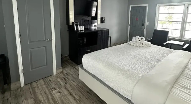 Двухместный номер Deluxe с видом на залив Historic Waterfront Marion Motor Lodge in downtown St Augustine