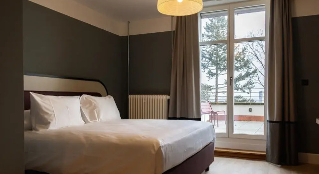 Двухместный номер Standard с видом на реку Boutique Hotel Waldhaus beider Basel