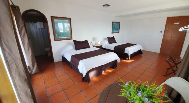 Четырёхместный номер Standard с видом на море Hill House Mazatlan