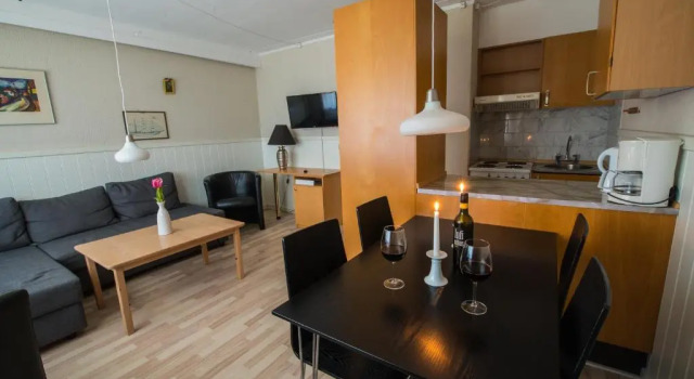 Апартаменты с балконом Hotel Kommandørgården
