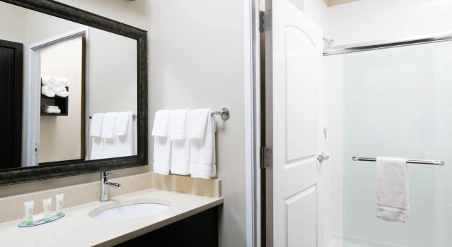 Четырёхместный люкс c 1 комнатой Staybridge Suites Des Moines Downtown by IHG