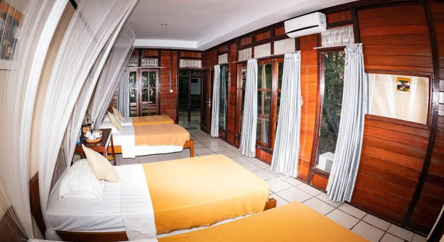 Четырёхместный семейный номер Standard Waiwo Dive Resort Raja Ampat
