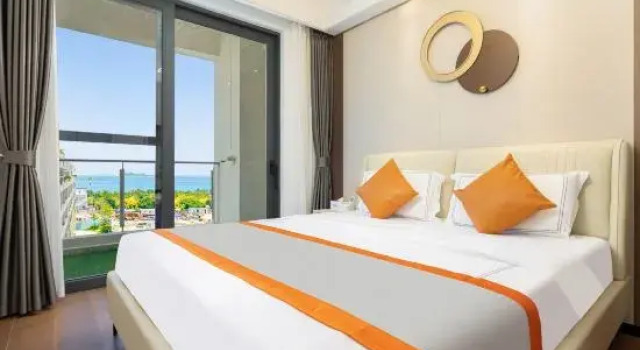 Люкс Luxury Sanya Jingguan Hotel Apartment (Sanya Bay Coconut Dream Corridor Store)