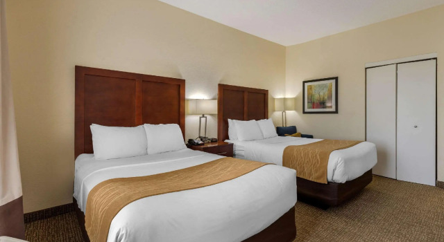 Четырёхместный номер Standard Comfort Inn & Suites Camden