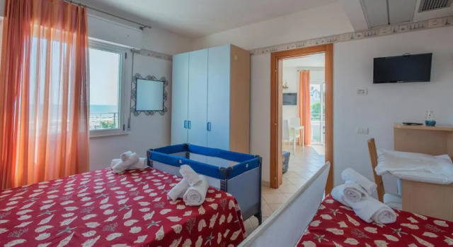 Апартаменты с видом на море Residence Saturnia