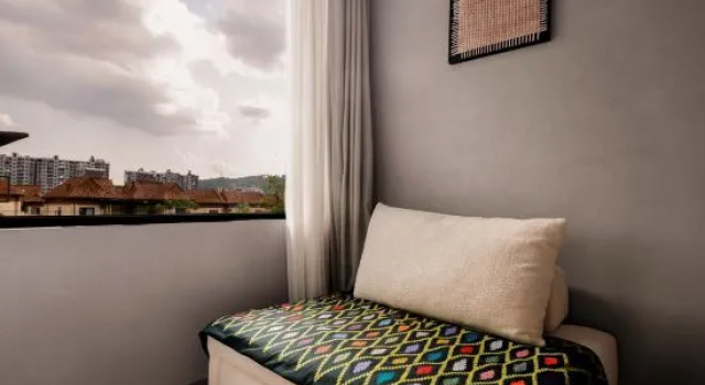 Двухместный люкс с видом на внутренний двор Houyi Homestay