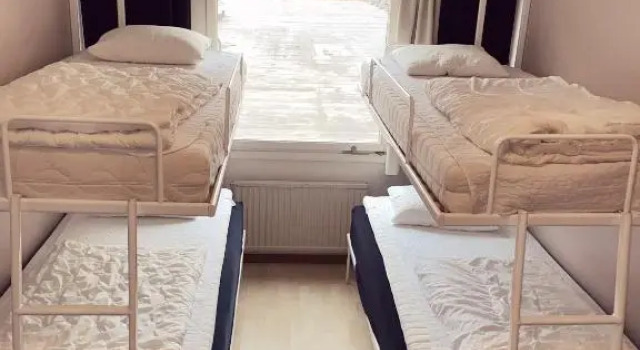 Четырёхместный номер Uppsala City Hostel