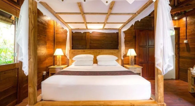 Be Bali Hut Farm Stay, Reservar Estadia em quinta Hotéis em Bali com piscina, Piscina