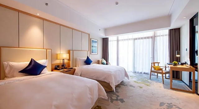 Номер Deluxe с видом на озеро Siko Grand Hotel Yangcheng Lake Suzhou