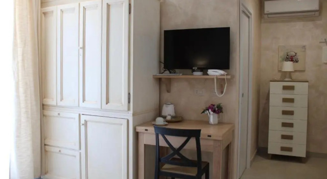 Двухместный номер Deluxe с балконом и с видом на море MEDUSA Residence B&B